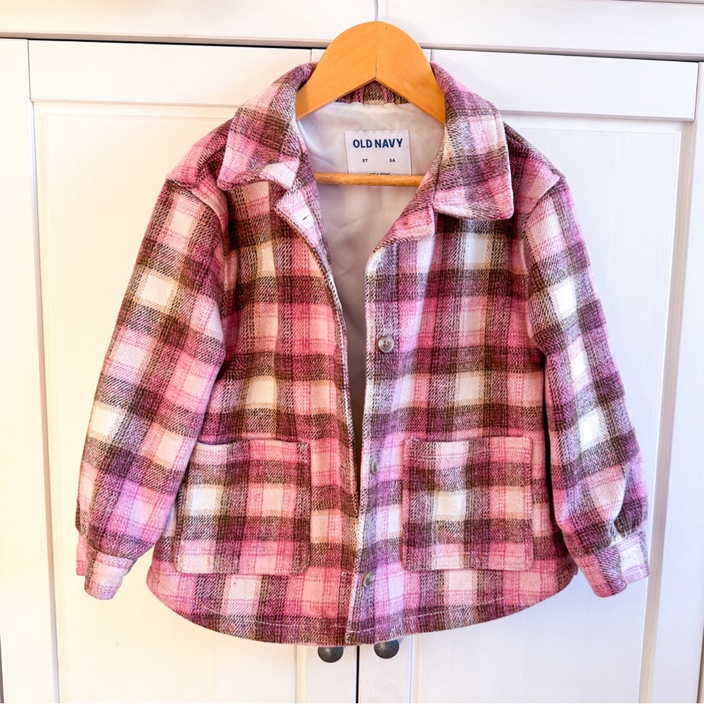 Old navy plaid Shacket